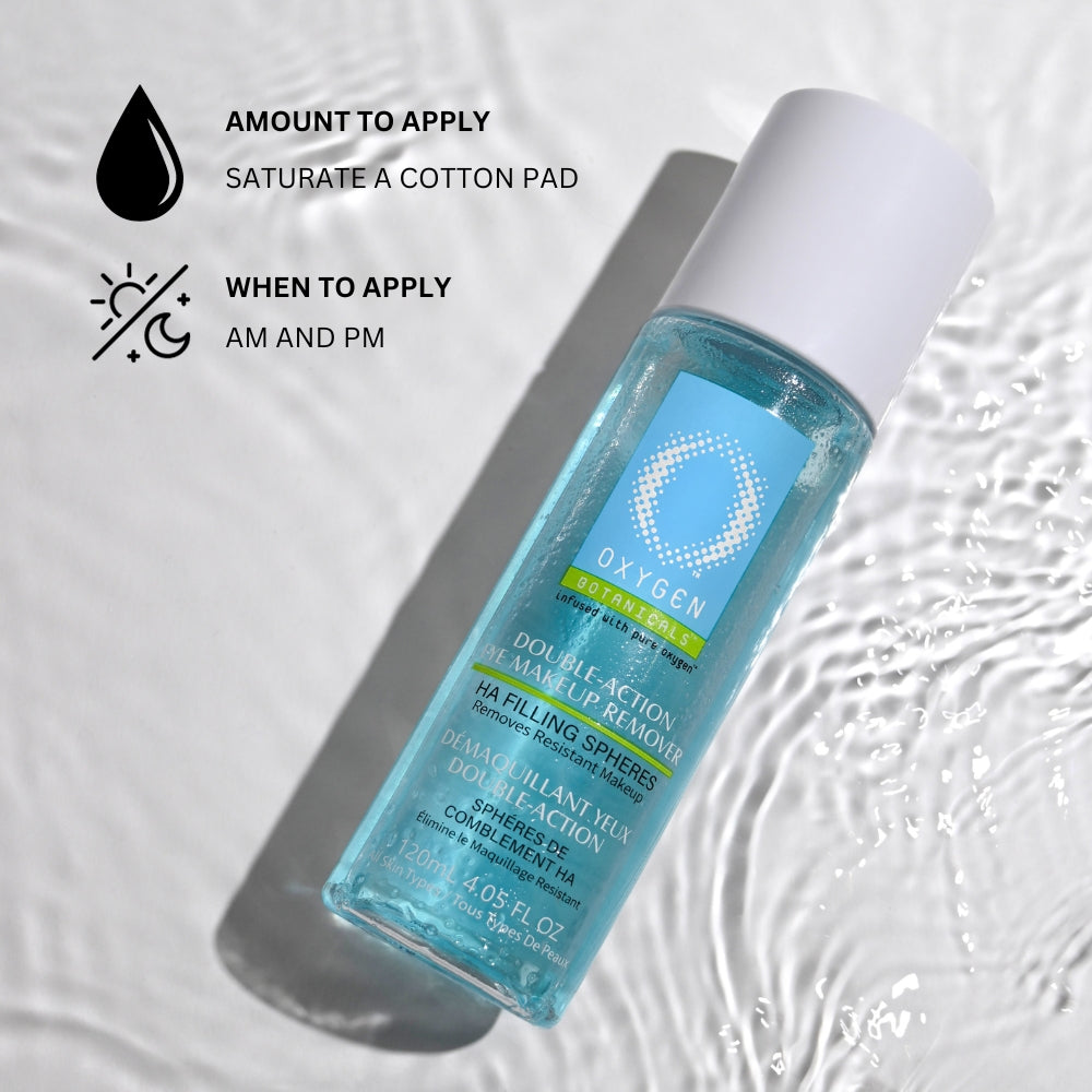 Double-Action Eye Makeup Remover with HA Filling Spheres