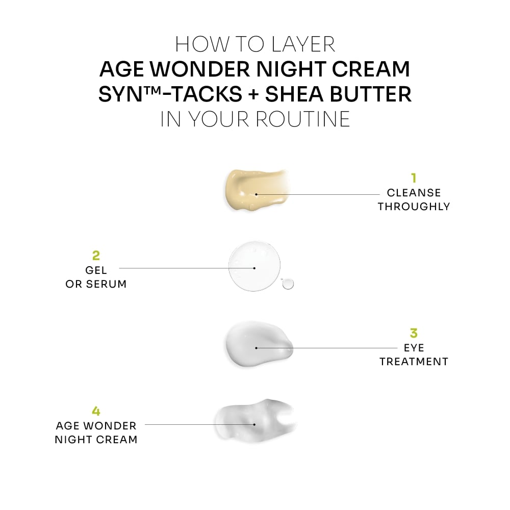 Age Wonder Night Cream | Syn™-Tacks + Shea Butter (Normal to Dry Skin)