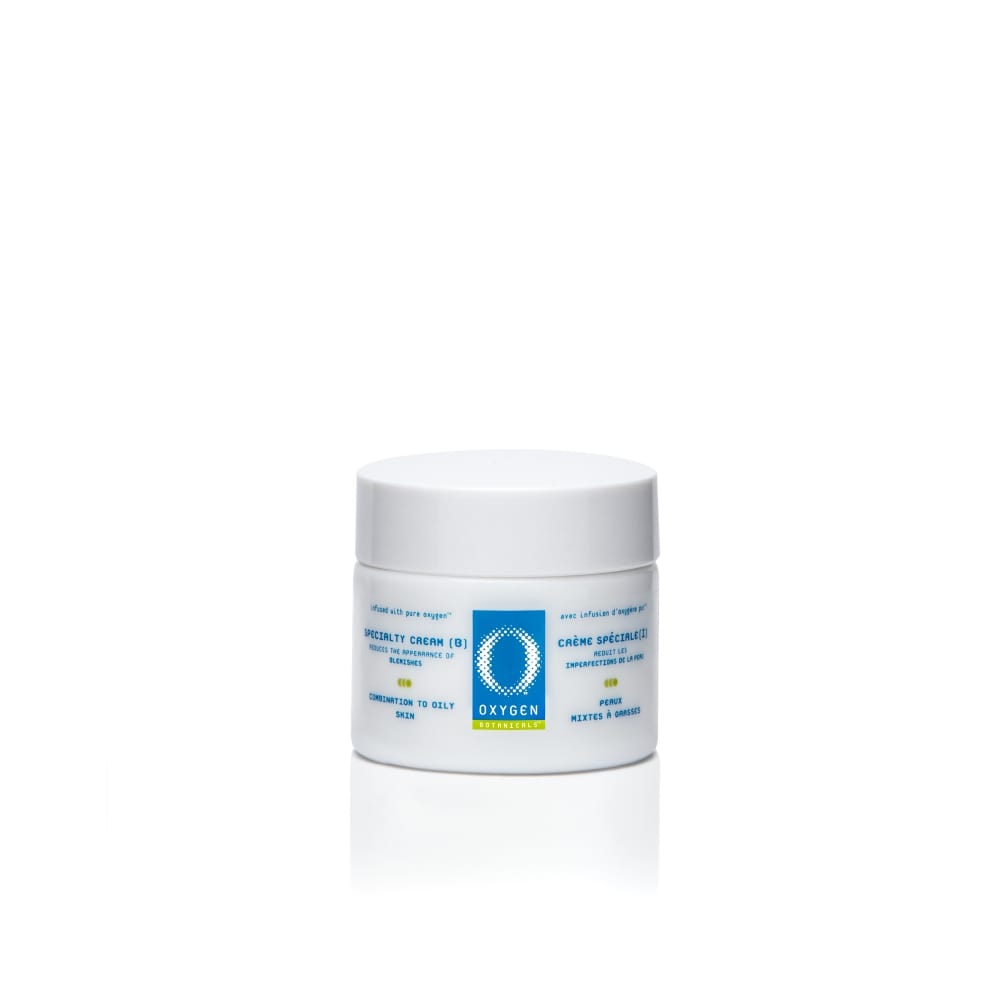 Crème spécialisée B (diminue les imperfections)