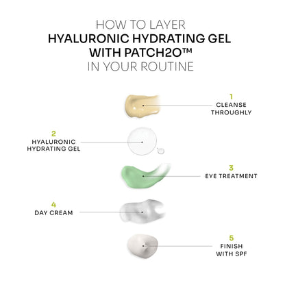 Hyaluronic Hydrating Gel with Patch2O™