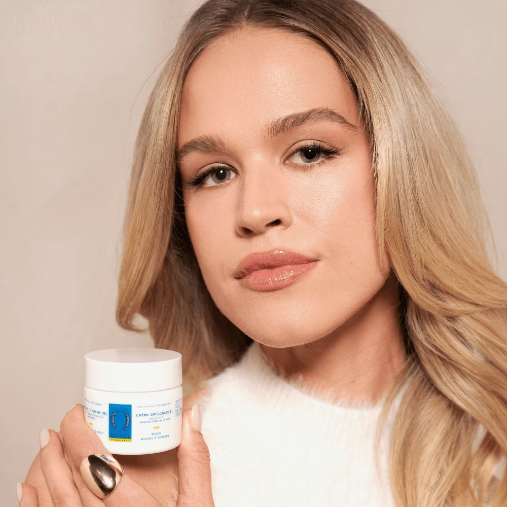 Crème spécialisée B (diminue les imperfections)