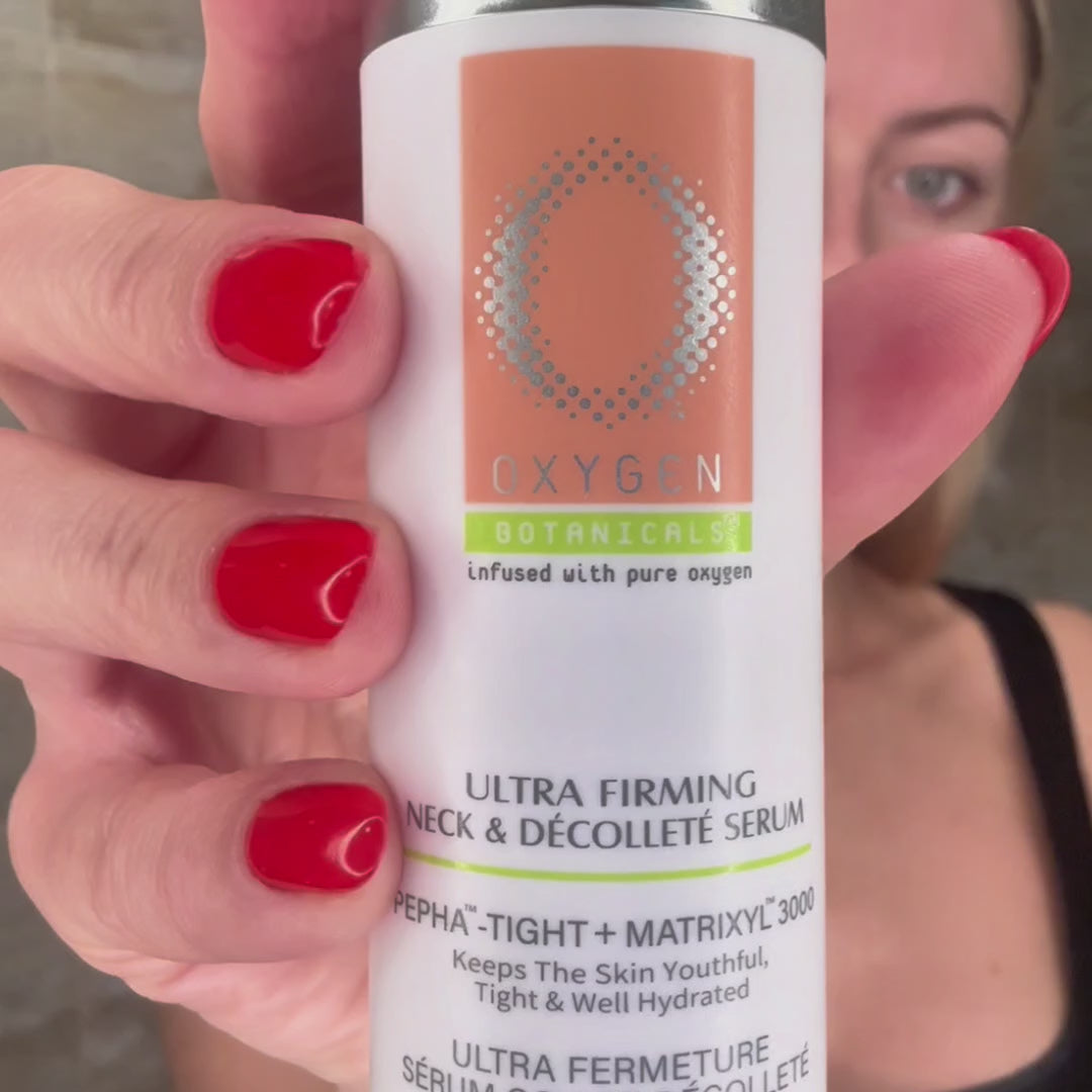 Sérum de cou et de décolleté ultra rafraîchissant