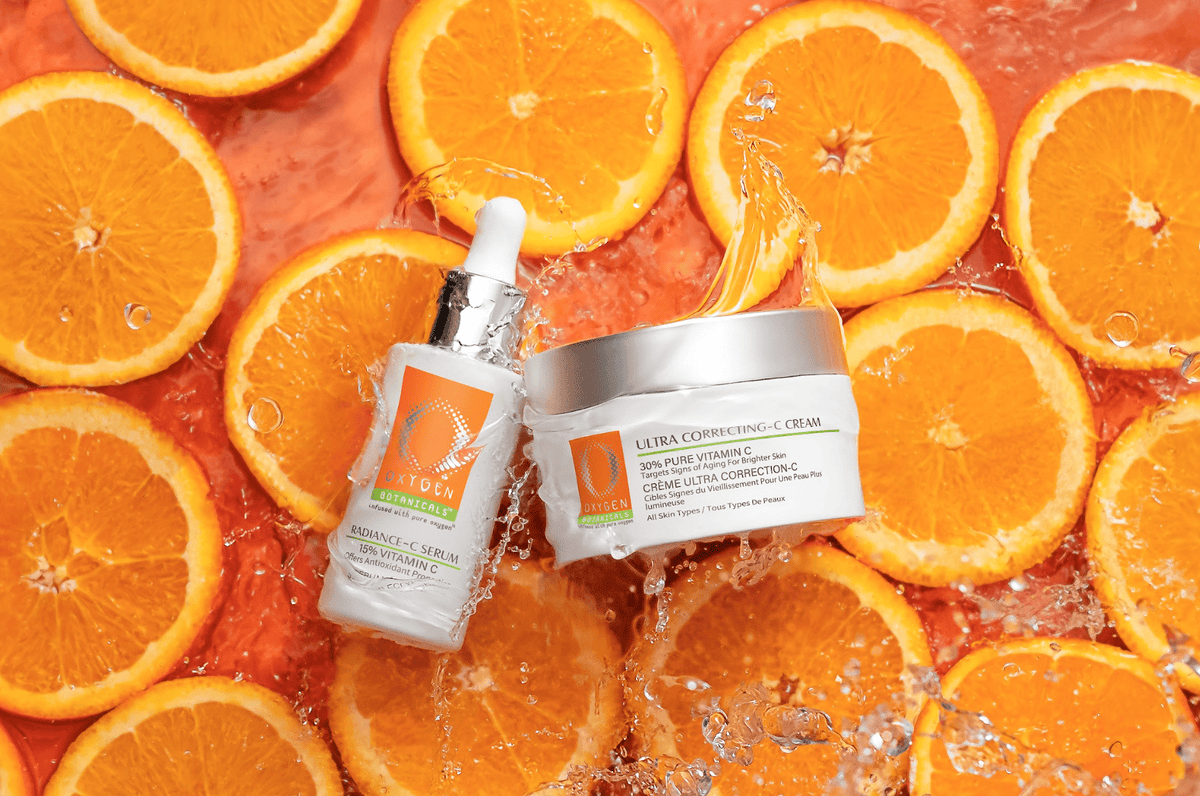 Why is topical vitamin C important for skin health?