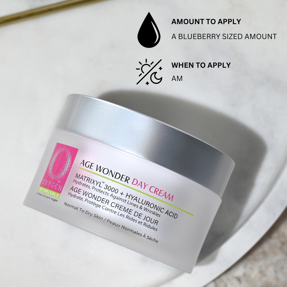 Age Wonder Day Cream | Matrixyl™ 3000 + Hyaluronic Acid (Normal to Dry Skin)