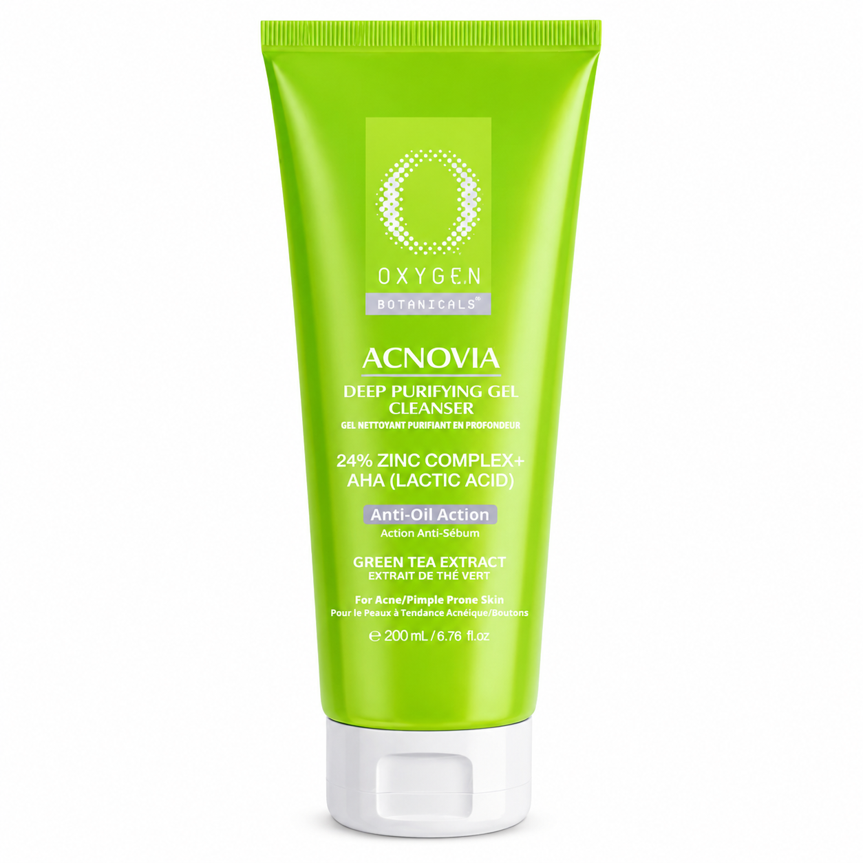 DEEP PURIFYING GEL CLEANSER WITH ZINC COMPLEX &amp; AHA