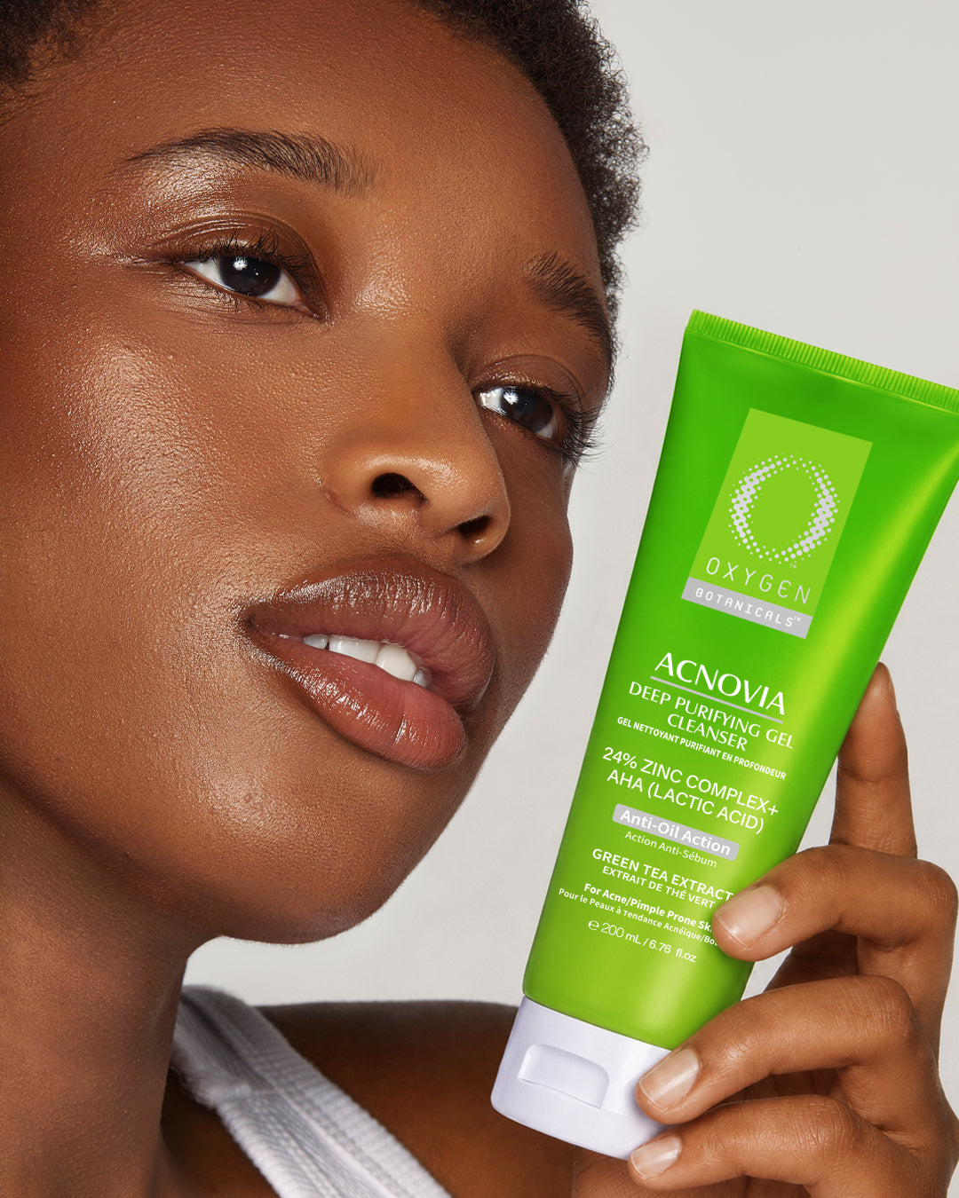 DEEP PURIFYING GEL CLEANSER WITH ZINC COMPLEX &amp; AHA