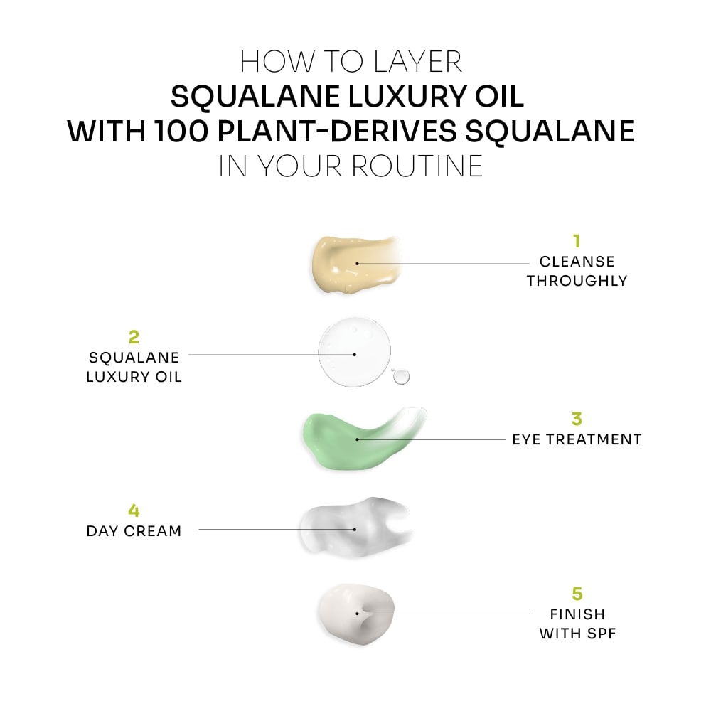 Squalane Luxury Oil with 100 Plant-derives Squalane