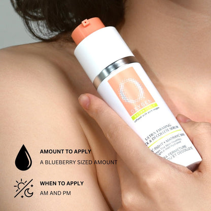 Sérum de cou et de décolleté ultra rafraîchissant